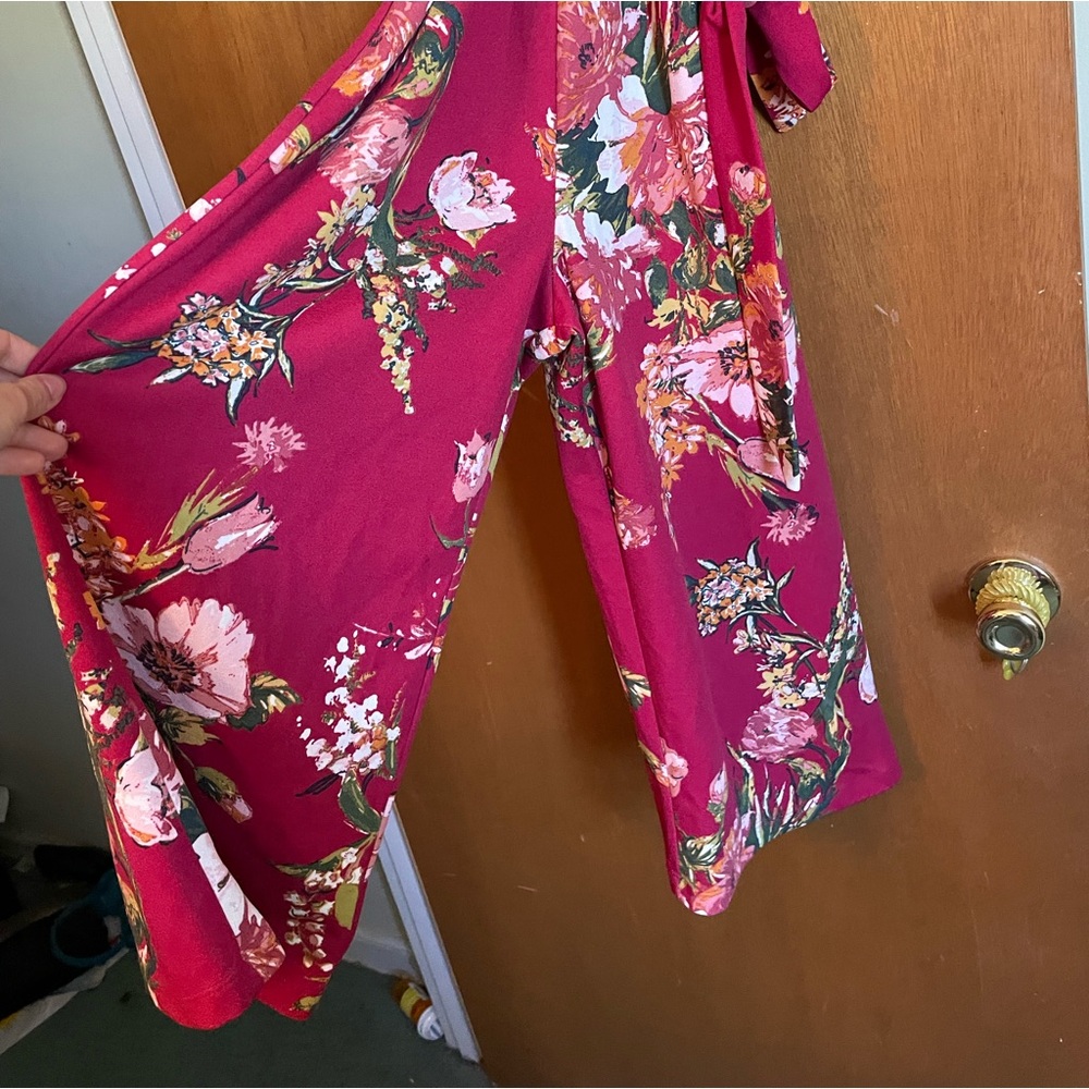 FLORAL ROMPER - Picture 4 of 4